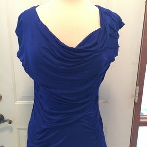 Valerie Bertinelli Royal Blue top